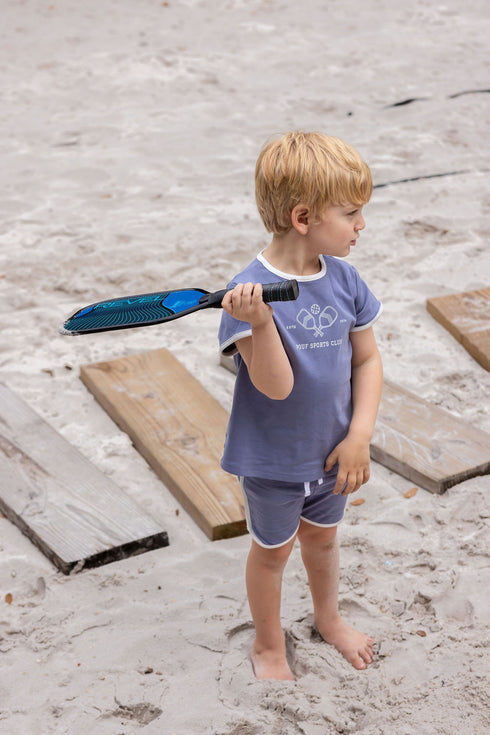 Pouf Pickleball Set in Blue