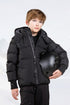 Ellabee Down Coat with Charcoal Zipper