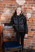Ellabee Fur Lined Black Bomber
