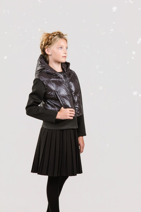 Ellabee Down Fur Lined Spring Bomber