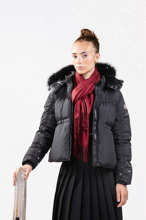 Ellabee Knit Hooded Puffer