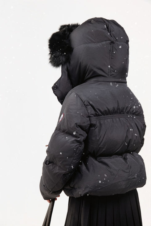 Ellabee Knit Hooded Puffer