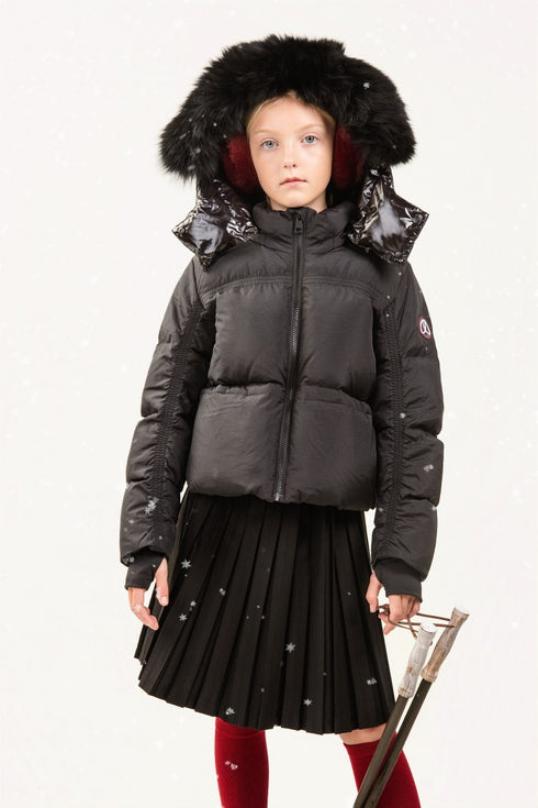 Ellabee Knit Hooded Puffer