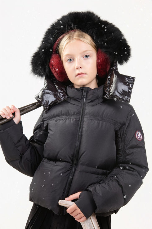 Ellabee Knit Hooded Puffer