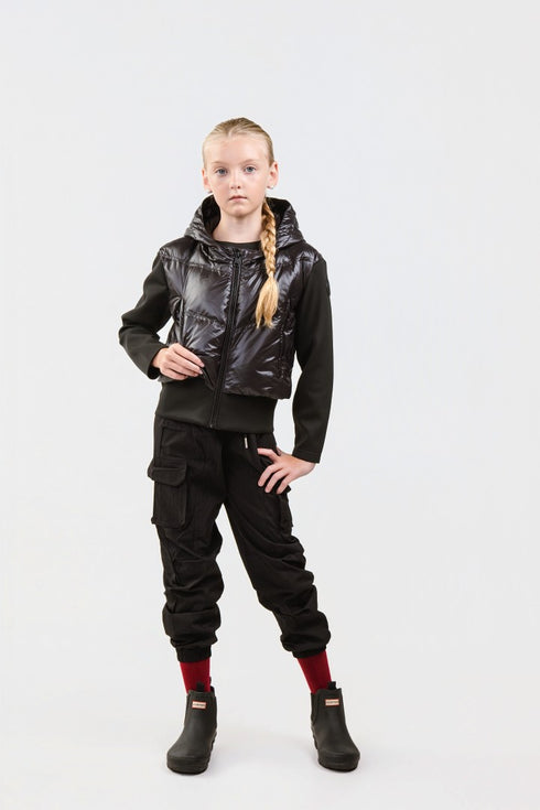 Ellabee Down Fur Lined Spring Bomber