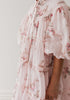 Petite Amalie Blush Orchid Linen Shirt Dress