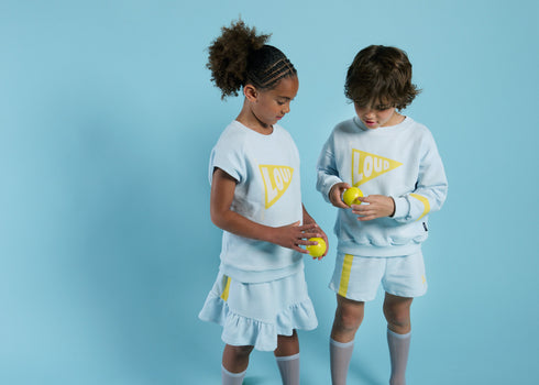 Loud Sweatshirt & Skirt Set