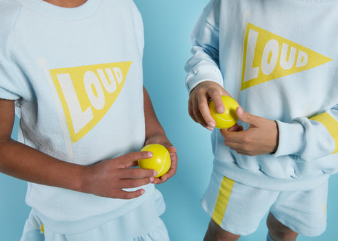 Loud Sweatshirt & Skirt Set