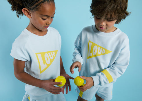 Loud Sweatshirt & Skirt Set