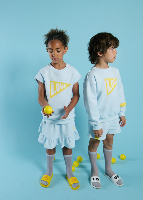 Loud Sweatshirt & Skirt Set