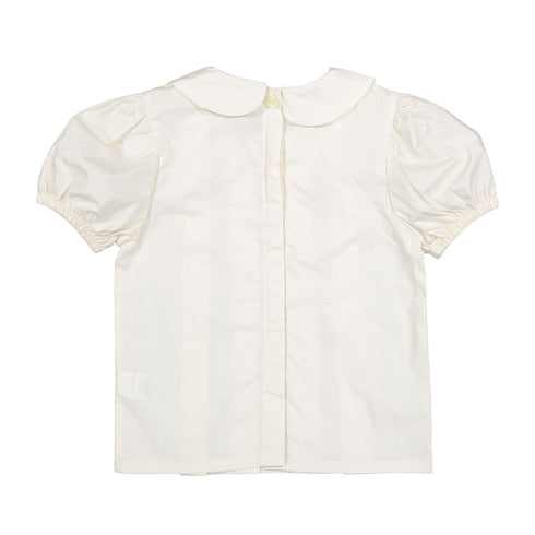 1984 3/4 Embroidered Blouse & Sage Skirt Set