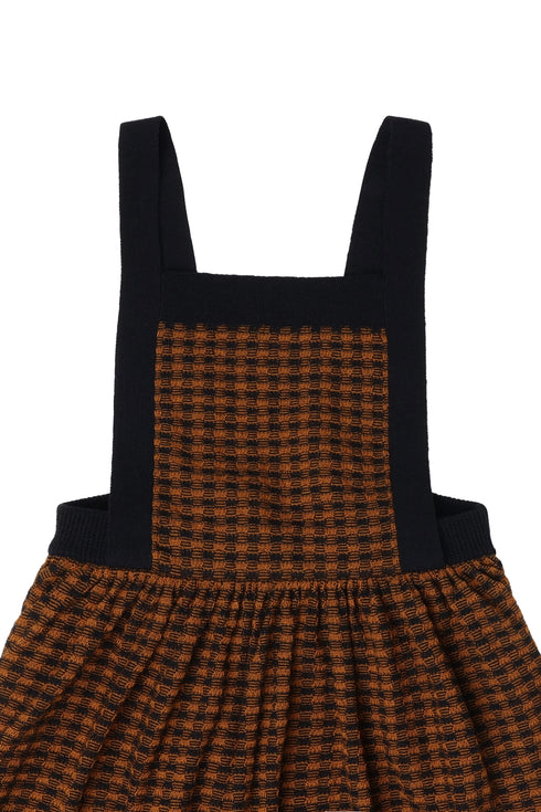 Fub Checked Knit Jumper Set