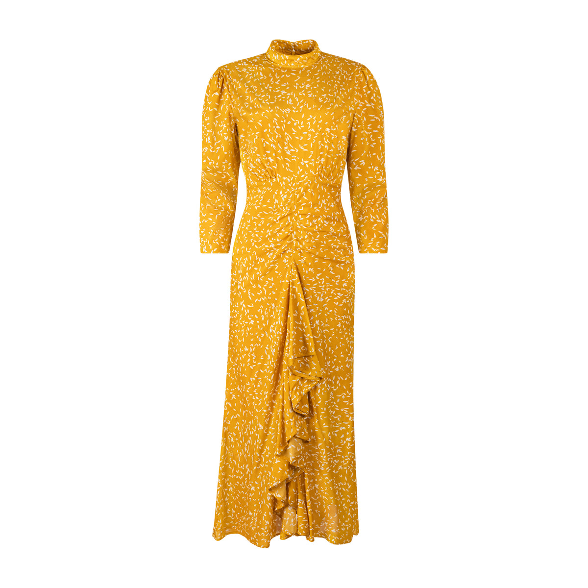 Ellie Makir Black and Grey Wool Dress main image 1