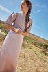 Pashmini Lavendar Maxi