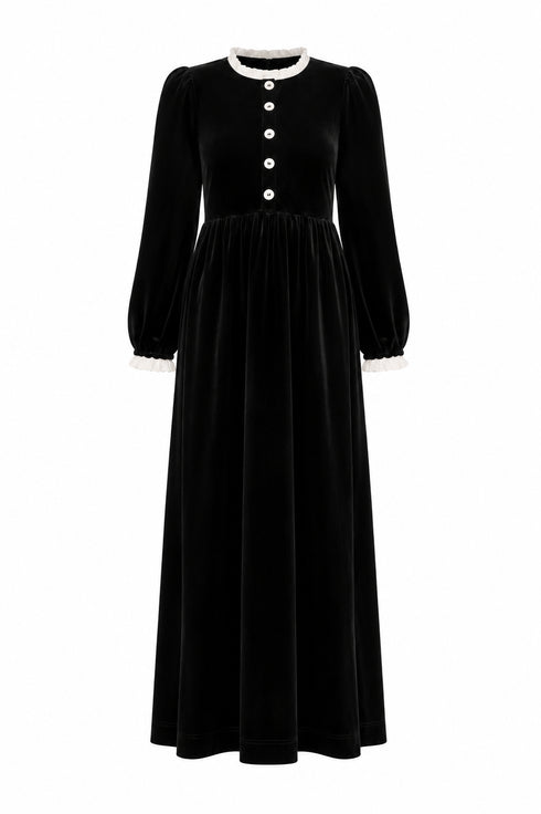 Pashmini Sawyer Velvet Maxi