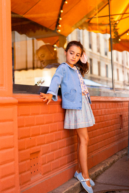 Louis Louise Blue Floral Set