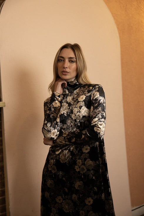 Byrd Miami Velvet Dress