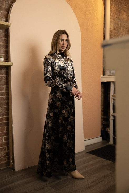 Byrd Miami Velvet Dress