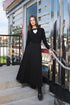 Luna Mae Bryn Heart Sweater in Black