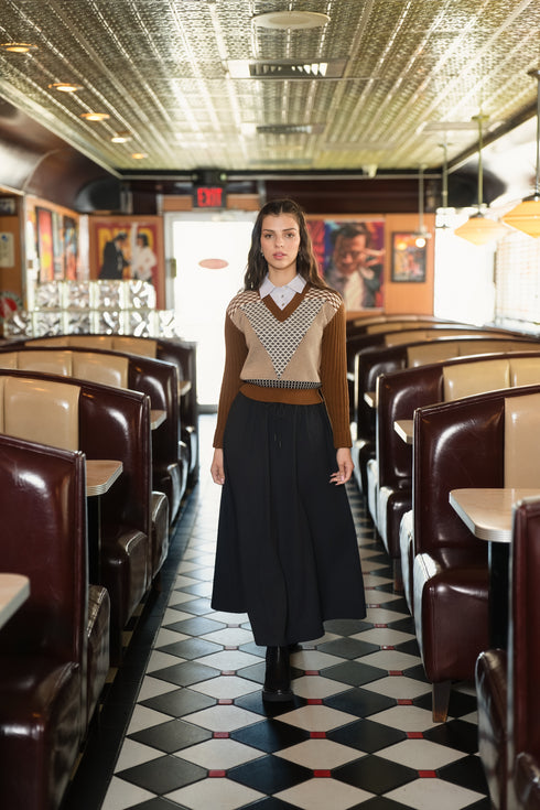 Luna Mae Nell Collar Sweater