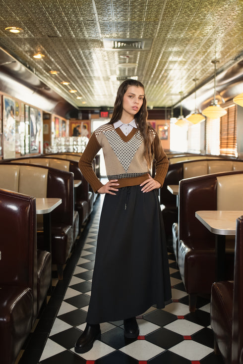 Luna Mae Nell Collar Sweater