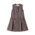 Coco Blanc Gingham Jumper & Blouse Set