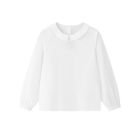 Coco Blanc Gingham Jumper & Blouse Set