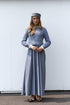 Noir Grey Aline Dress & Knit Sweater