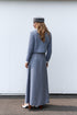 Noir Grey Aline Dress & Knit Sweater