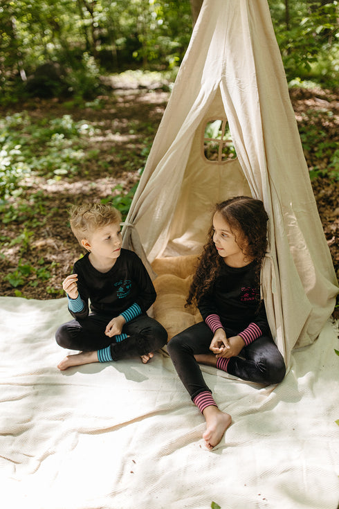Crew Kids Essential Lounge Set in Blue