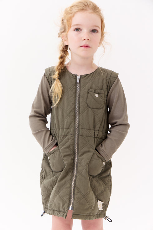 Crew Kids Lyla Quilted Dress