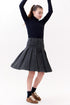 Crew Kids Gracie Denim Skirt in Grey