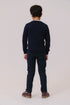 Kipp Kenny Crewneck Sweater in Navy