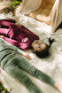 Crew Kids Grid Lounge Set in Moss