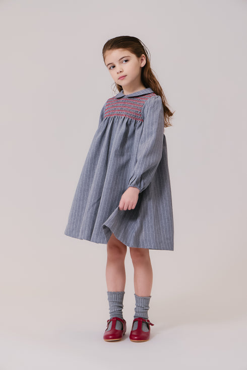 Kipp Cynthia Pinstripe Dress