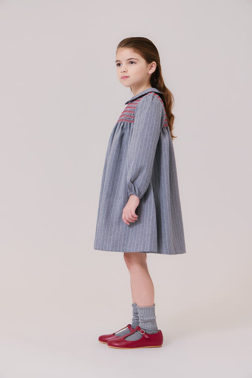 Kipp Cynthia Pinstripe Dress