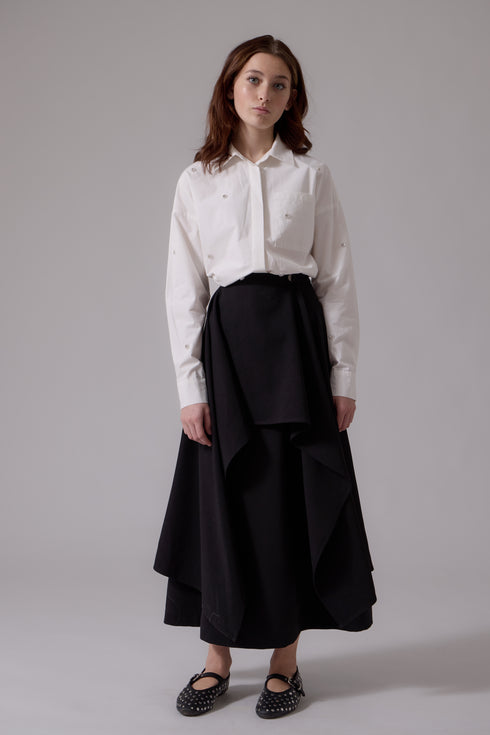 Soir White Liliane Blouse