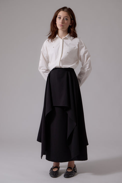 Soir White Liliane Blouse