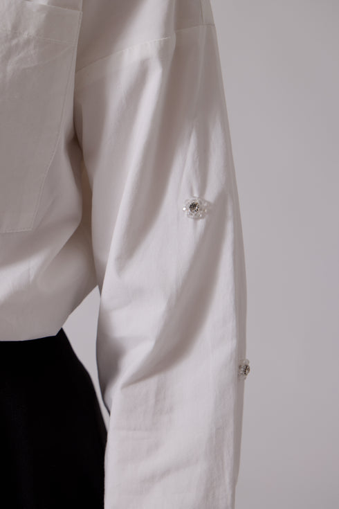 Soir White Liliane Blouse