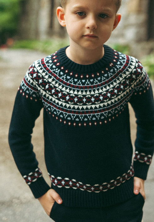 Sweet Threads Aster Crew Sweater