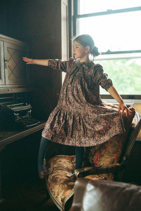 Sweet Threads Mauve Garden Dress