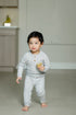 Pouf Breakfast Print Pajama in Grey