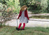 Lil Legs Plaid Edition Dress in Grey