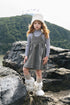 Lil Legs Grey Wash Denim Day Jumper