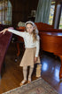 Elle Rae Wool Camel Skirt