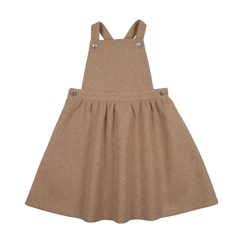 Elle Rae Wool Camel Dress