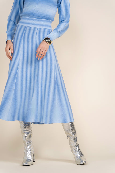 Apparalel Blue Ombre Knit Set