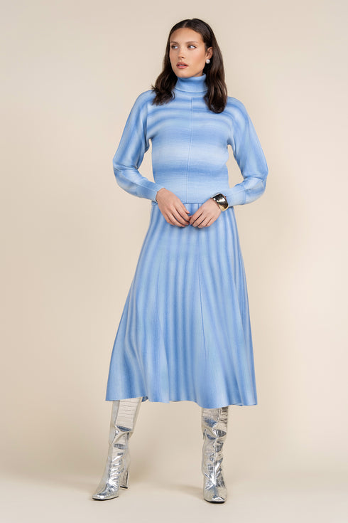 Apparalel Blue Ombre Knit Set