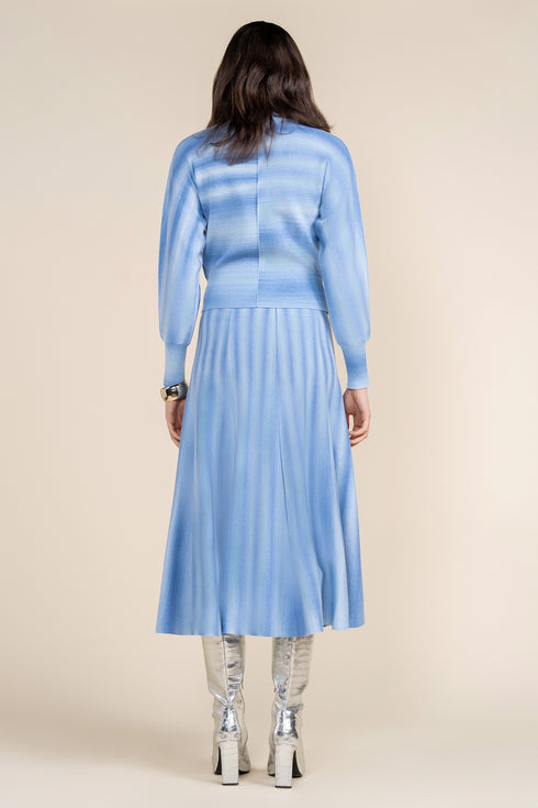 Apparalel Blue Ombre Knit Set