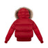Ellabee Red Bomber with Natural Fur